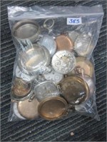 Bag of misc watch parts