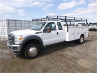 2012 Ford F450 Extra Cab Utility Truck