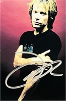 Jon Bon Jovi signed photo