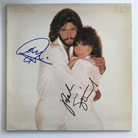 Guilty Barry Gibb & Barbra Streisand signed album