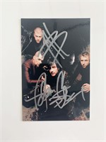 3 Days Grace Adam Gontier, Barry Stock, signed