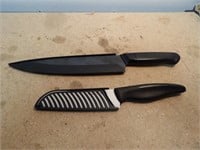 2 Knives with Sheathes