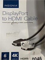 INSIGNIA DISPLAY PORT TO HDMI CABLE