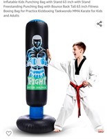 MSRP $17 Inflatale punching bag