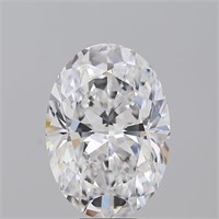 $1.8M GIA 7.08 Carat D FLAWLESS Oval Cut Diamond