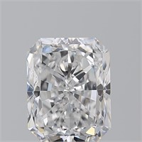 $376K GIA 4.01 Carat D VS2 Radiant Cut Diamond