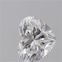 $1.27M GIA 5.01 Carat D FLAWLESS Heart Diamond
