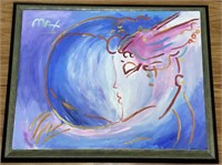 Peter Max Mother Nature Canvas
