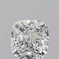$70K GIA 1.90 Carat E IF Cushion Cut Diamond