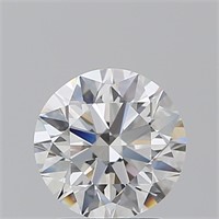 $123K GIA 2.00 Carat F VVS1 Round Cut Diamond