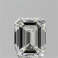$79K GIA 2.51 Carat H VVS1 Emerald Cut Diamond