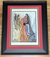 Salvador Dali Forest Of Eternity Watercolor