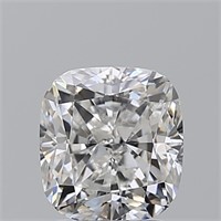 $96K GIA 2.53 Carat F VS1 Cushion Cut Diamond