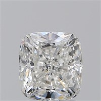 $65K GIA 2.00 Carat G VS2 Cushion Cut Diamond