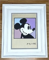 Andy Warhol Disney Pastel Mickey