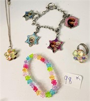 Kids Claire's Jewelry Lot & FROZEN Charm Bracelet