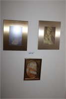 (6) Small Framed Pictures