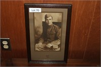 World War Soldier Photograph