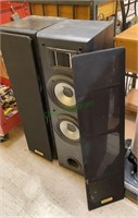 One pair of Kenwood home theater consol speakers -