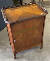 Beautiful vintage cocktail cabinet with inlaid