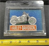 Harley Davidson motorcycle belt buckle by