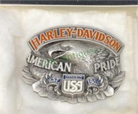 Harley Davidson belt buckle 1992.(1163)