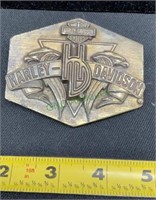Harley Davidson 1992 belt buckle.(1163)