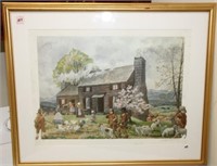 PATRICIA M. SPROULS FRAMED PRINT
