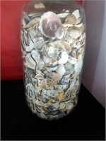 mason jar w shells
