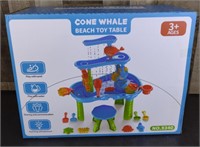 Cone Whale Beach Toy Table