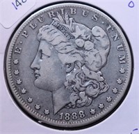 1888 O MORGAN DOLLAR F