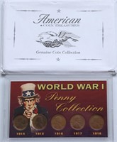 WW1 PENNY COLLECTION