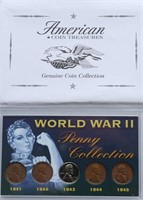 WW2 PENNY COLLECTION