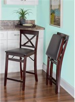 2 Folding Counter Chair