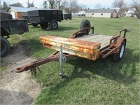 utility trailer with title 4'x8'