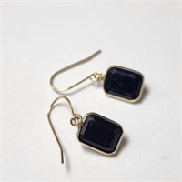 $1000 14K  Sapphire(4.3ct) Earrings