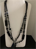 Gemstone Silverton necklace(29 in)