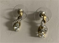over sterling silver earrings