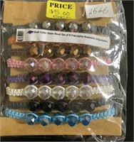 Multi color beads of 8 friendship bracelets