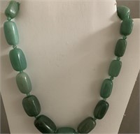 Green aventurine necklace Silverton