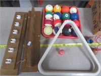 Lot of Pool Table Accessories