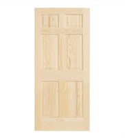 32 in. x 78 in. Solid Wood Interior Door Slab
