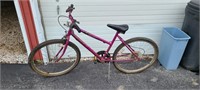 HUFFY PURPLE ADULT BICYCLE