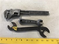 Wrenches- Massey Harris, Nut, Others
