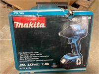 Makita cordless impact driver