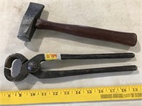Blacksmith Hammer, Nippers