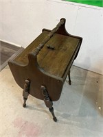 Vintage Walnut sewing stand.
