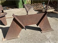 Metal Garden Sculpture.