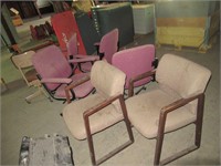 large lot of chairs