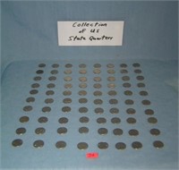 Huge collection of US American state quarters